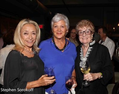 Eda Sorokoff, Minkie Quinson, Board Chair Barrington Stage, June Freemazon Photo