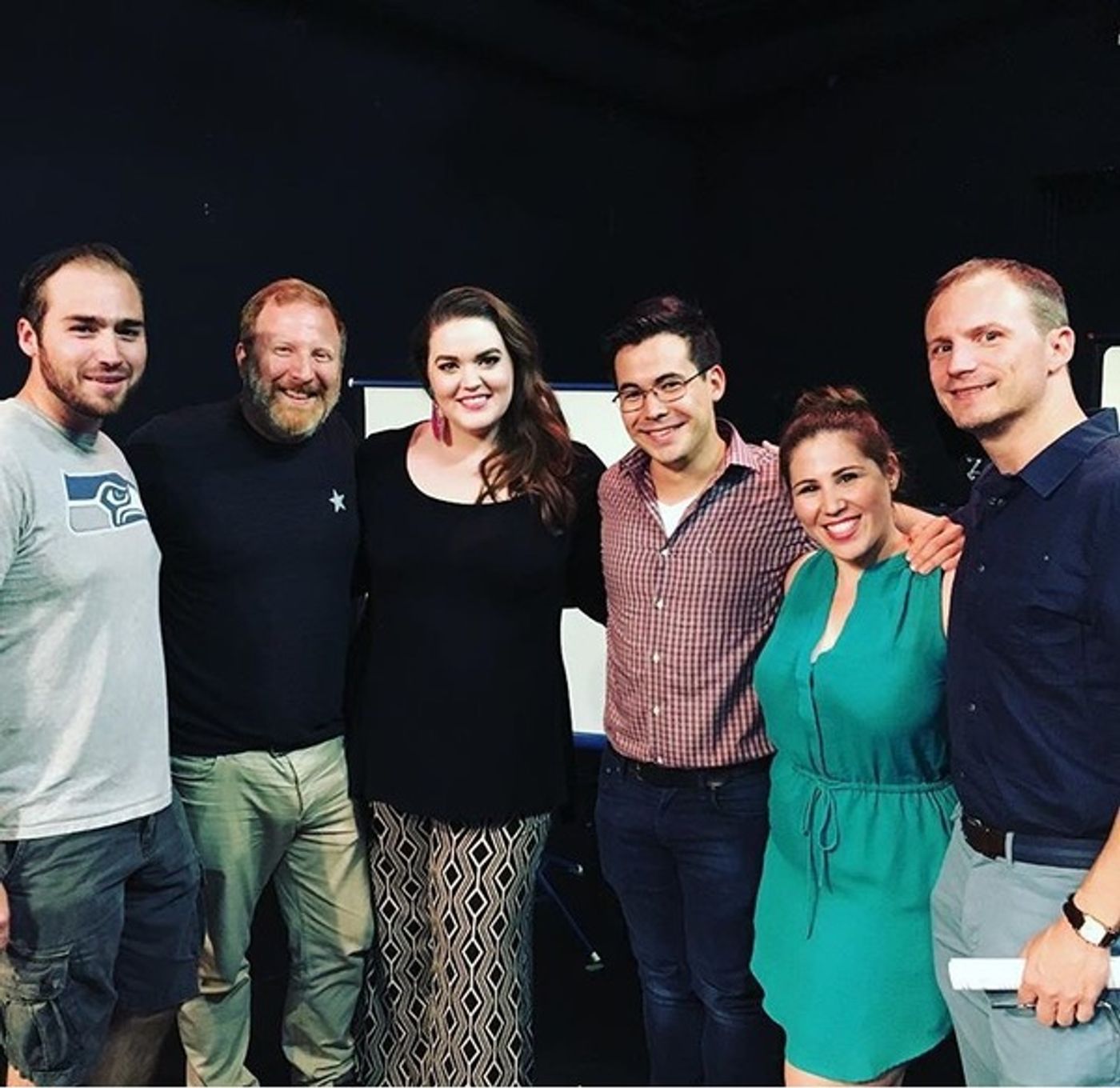 Photo Flash: Creators Hunter Bell and Jeff Bowen Visit NOW. HERE. THIS. Chicago Premiere  Image