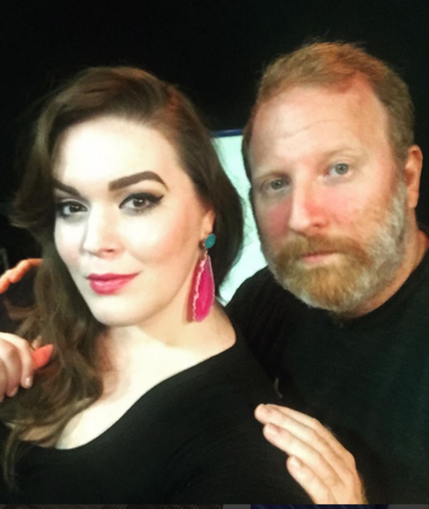 Photo Flash: Creators Hunter Bell and Jeff Bowen Visit NOW. HERE. THIS. Chicago Premiere  Image