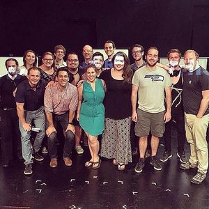 Hunter Bell, Jeff Bowen and Michael Berresse @ BroadwayWorld Hunter Bell, Jeff Bowen and Michael Berresse Photo