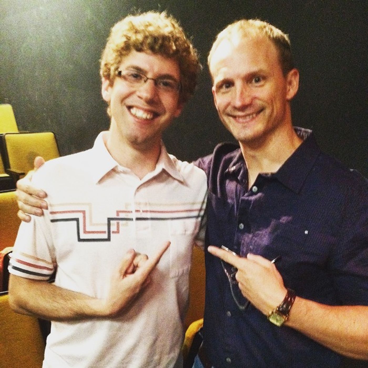 Photo Flash: Creators Hunter Bell and Jeff Bowen Visit NOW. HERE. THIS. Chicago Premiere  Image