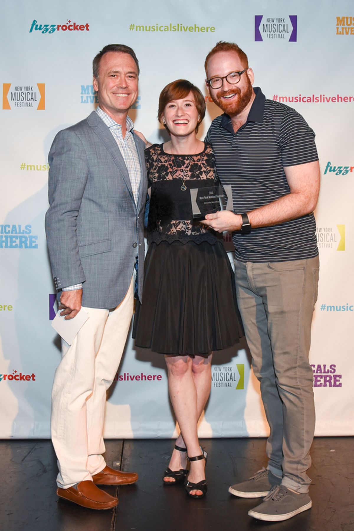 Dan Markley, Rachel Sussman and David Alpert at 