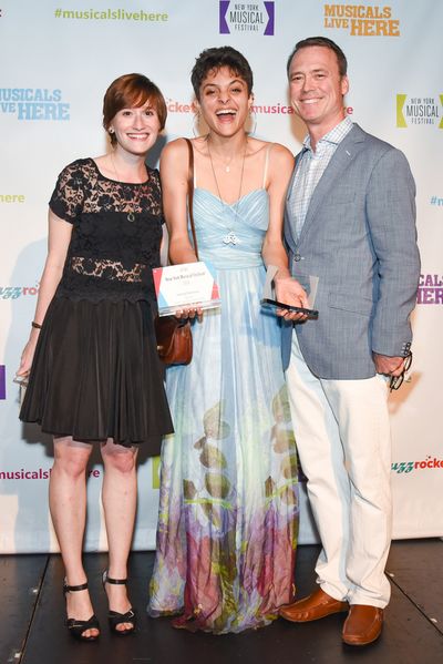 Rachel Sussman, Aya Aziz and Dan Markley Photo