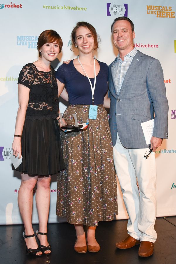 Rachel Sussman, Dylan Jarrett on Behalf of Jamie Jarrett, and Dan Markley Photo