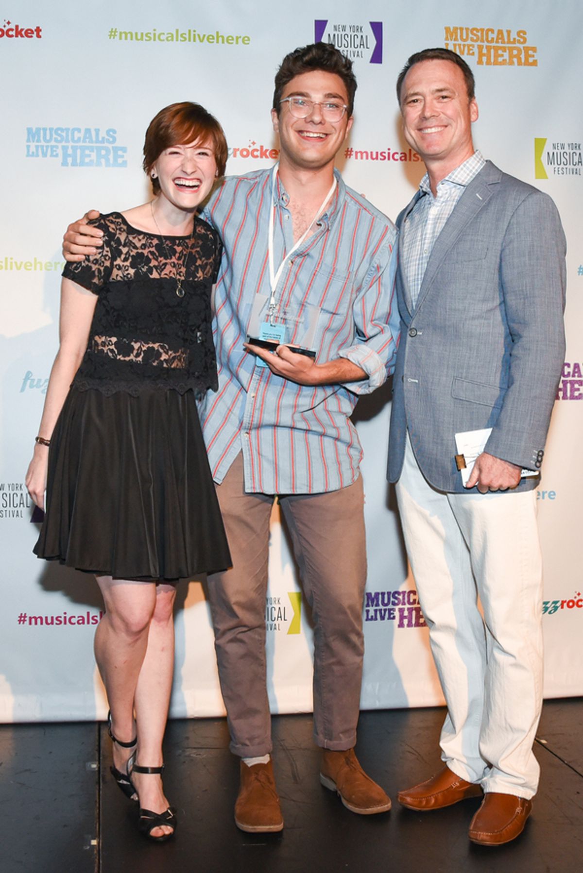 Rachel Sussman, Elliah Heifetz and Dan Markley at 