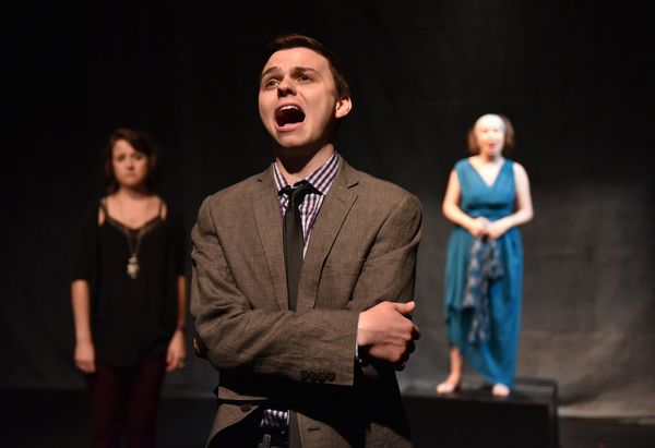 (left to right) Colleen DeRosa, Cody Dericks and Jess Thigpen in CPA Productionsâ€ Photo