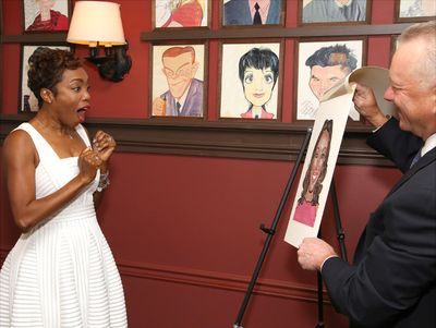 Heather Headley and Max Klimavicius Photo