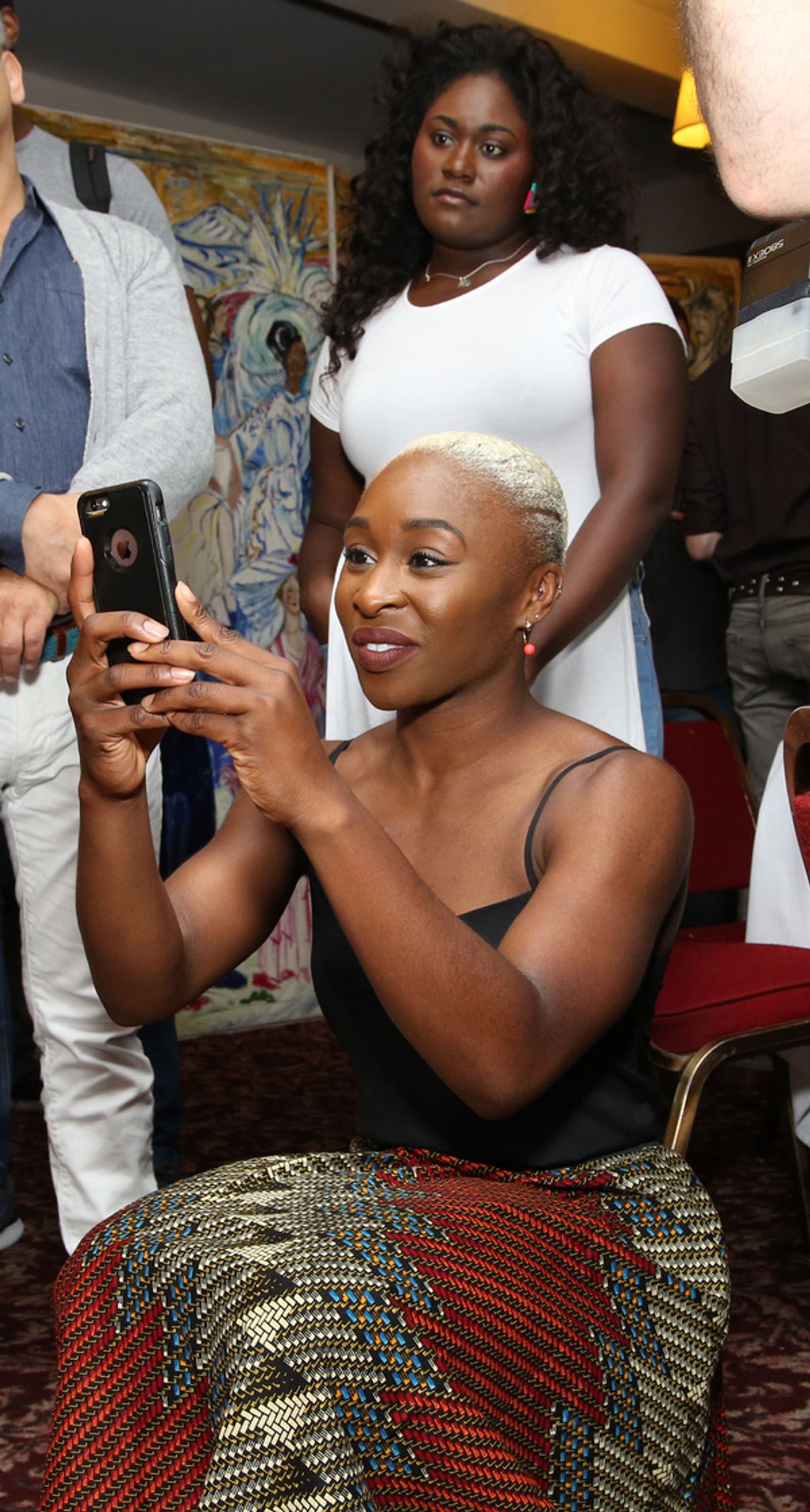 Cynthia Erivo and Danielle Brooks at 
