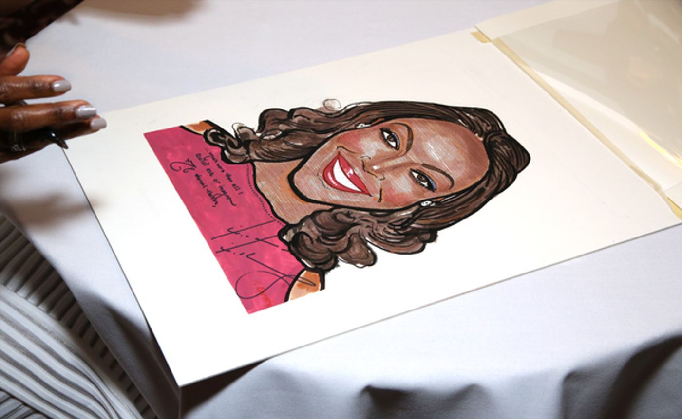 Photo Coverage: THE COLOR PURPLE's Heather Headley Joins the Sardi's Wall of Fame!  Image