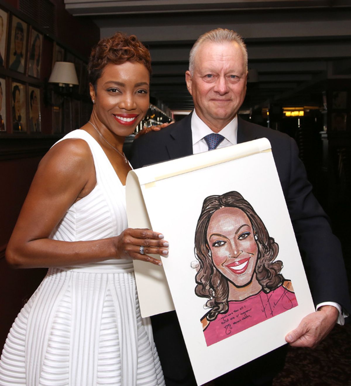 Heather Headley and Max Klimavicius  at 