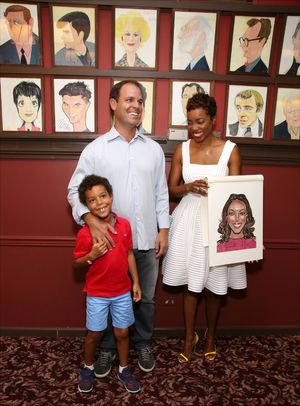 Healther Headley with her husband Brian Musso and son John David Photo
