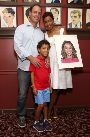 Healther Headley with her husband Brian Musso and son John David Photo
