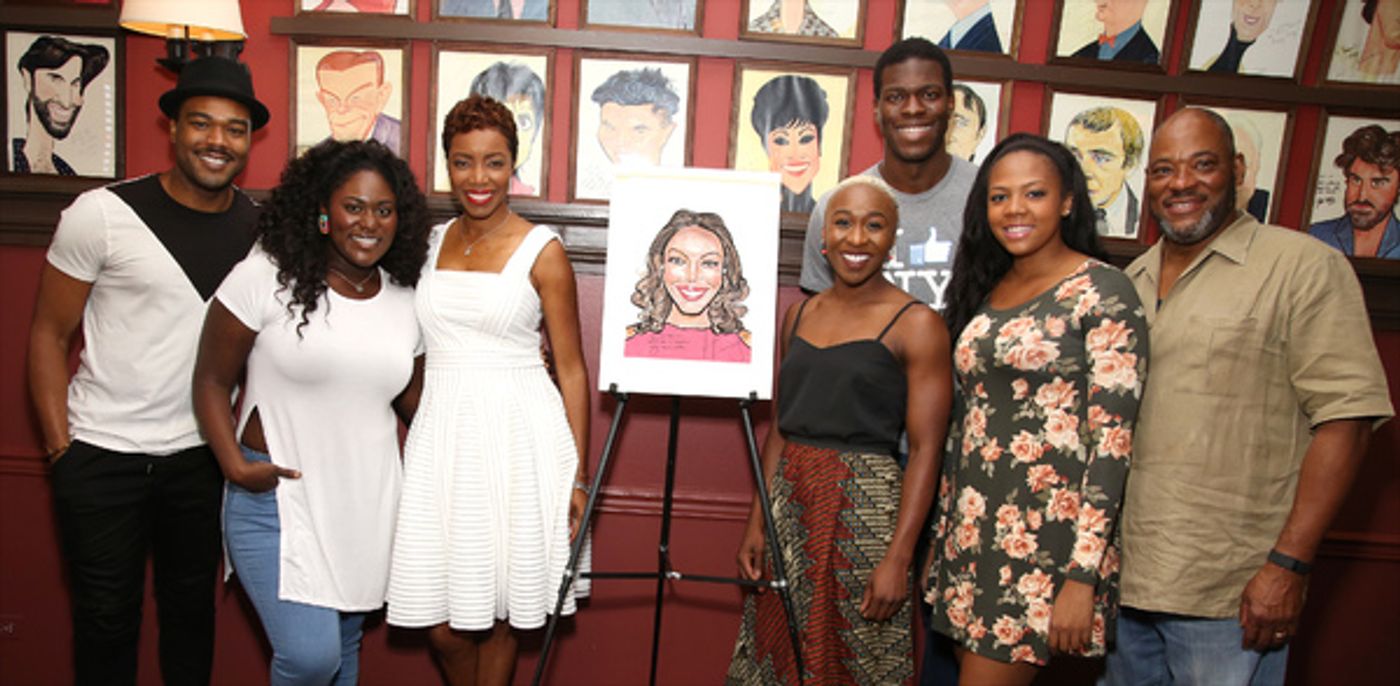 Photo Coverage: THE COLOR PURPLE's Heather Headley Joins the Sardi's Wall of Fame!  Image
