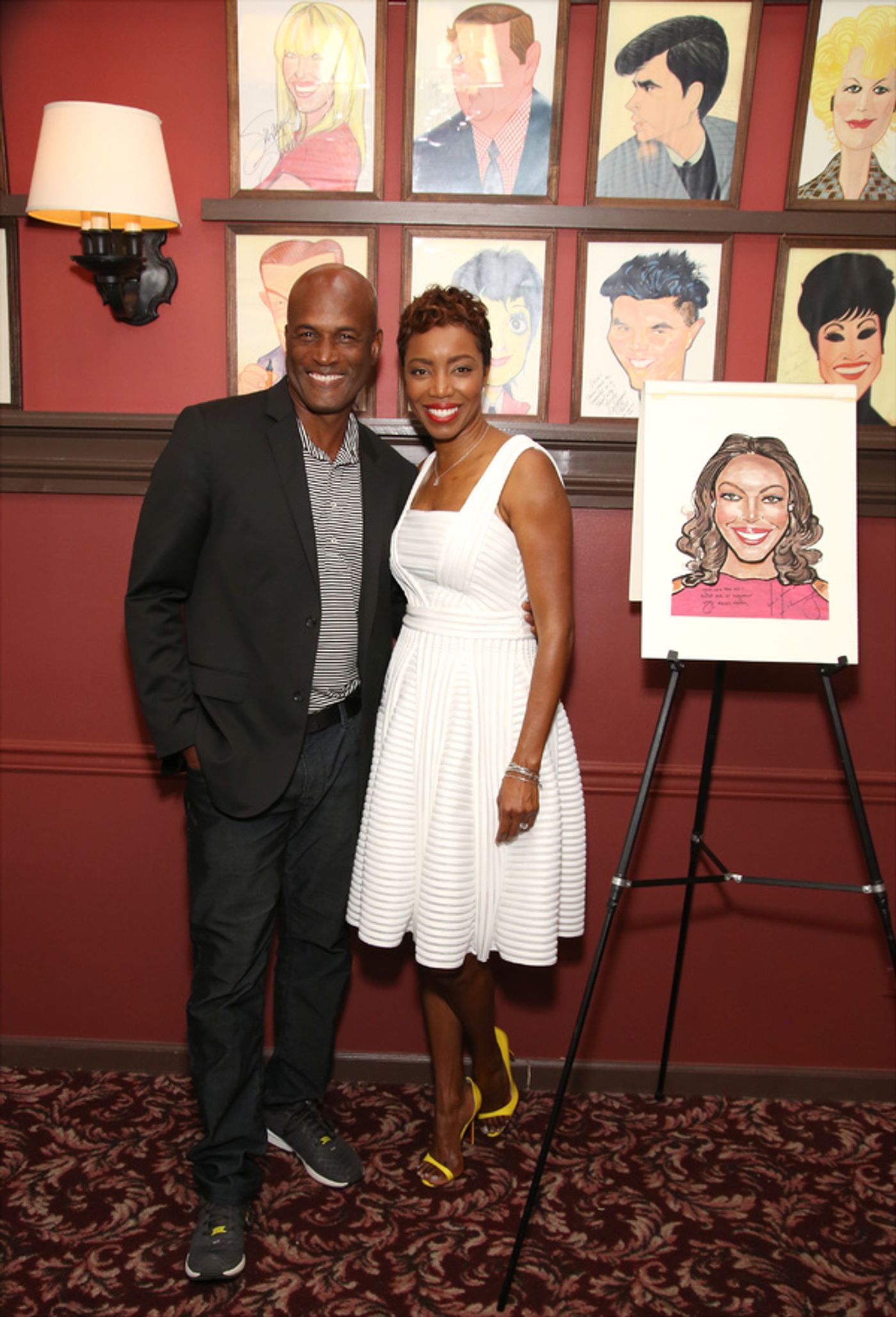 Photo Coverage: THE COLOR PURPLE's Heather Headley Joins the Sardi's Wall of Fame!  Image