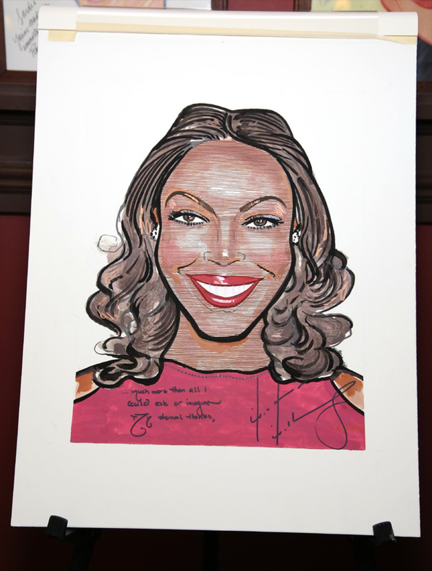 Photo Coverage: THE COLOR PURPLE's Heather Headley Joins the Sardi's Wall of Fame!  Image