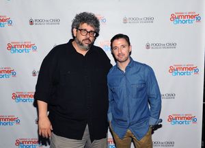Neil LaBute and J J Kandel @ BroadwayWorld Neil LaBute and J J Kandel Photo