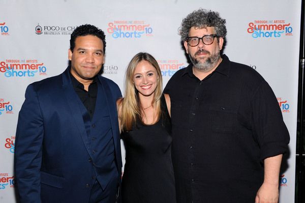 Frank Harts, Elizabeth Masucci and Neil LaBute Photo