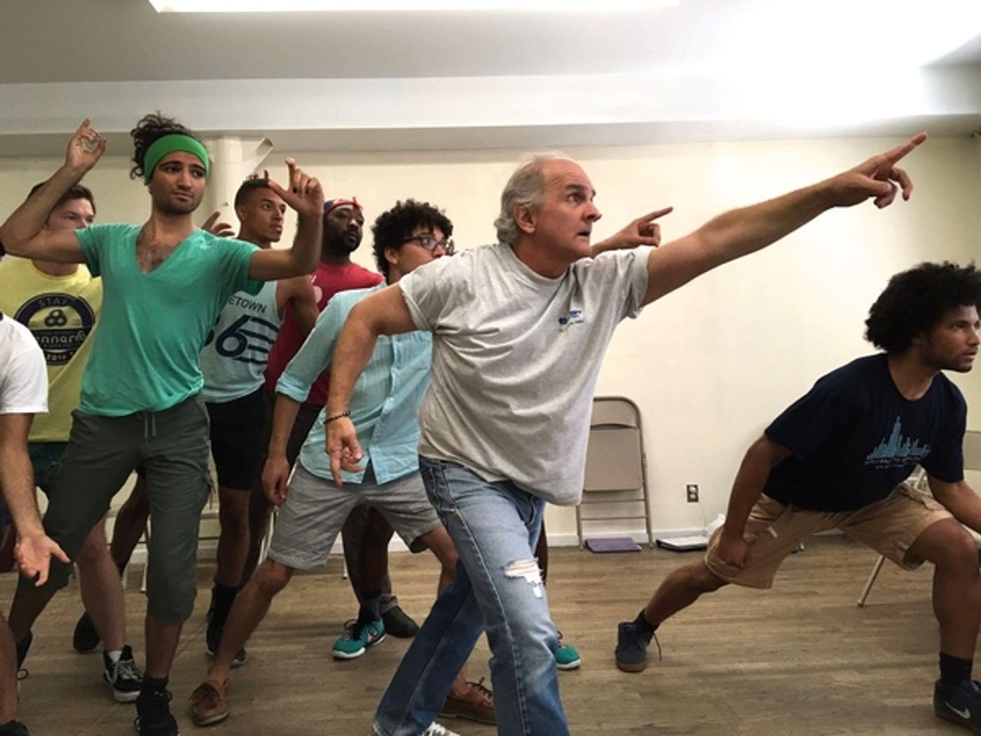 Photo Flash: In Rehearsal with ZUCCOTTI PARK for The New York International Fringe Festival Photo Flash: In Rehearsal with ZUCCOTTI PARK for The New York International Fringe Festival Image