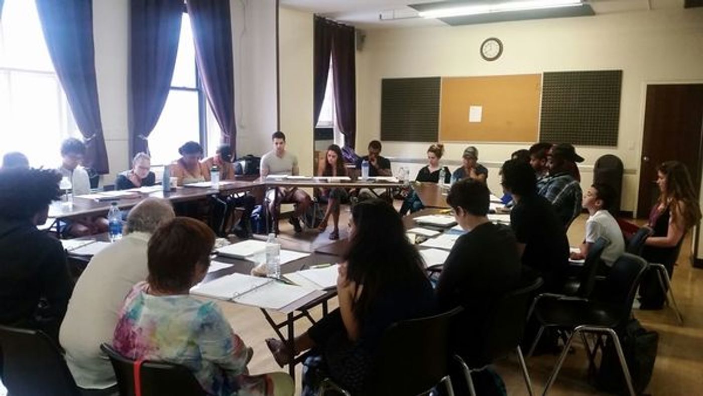 Photo Flash: In Rehearsal with ZUCCOTTI PARK for The New York International Fringe Festival Photo Flash: In Rehearsal with ZUCCOTTI PARK for The New York International Fringe Festival Image