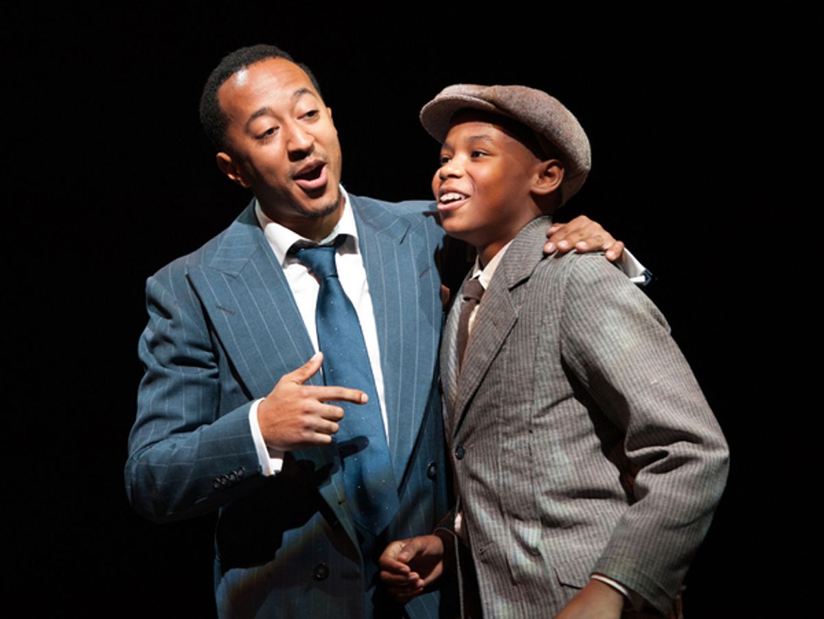 Mark G Meadows (Jelly Roll Morton) and Elijah Mayo (Young Jelly) at 