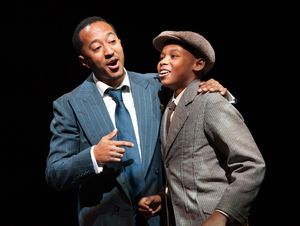 Mark G Meadows (Jelly Roll Morton) and Elijah Mayo (Young Jelly) Photo