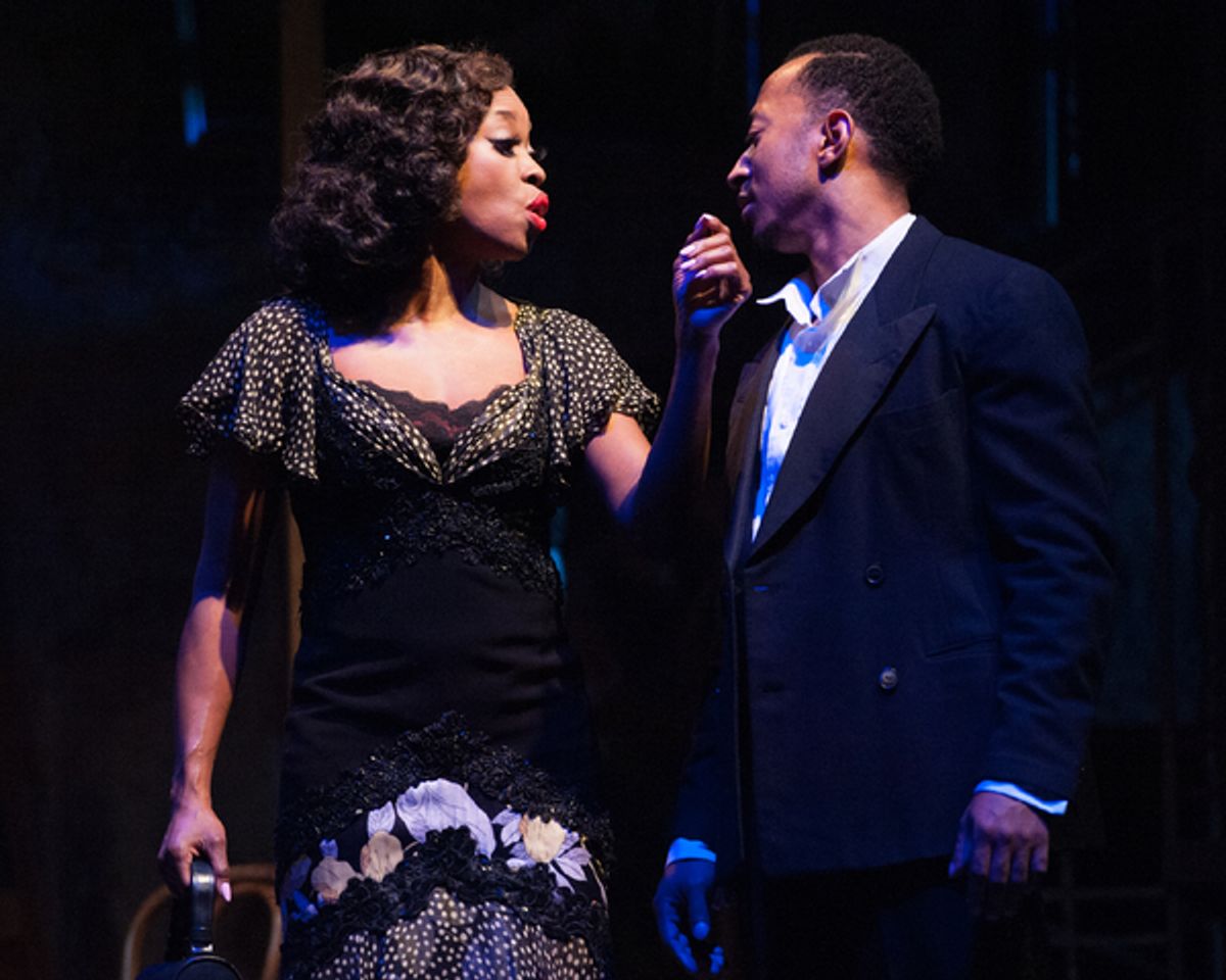 Felicia Boswell (Anita) and Mark G Meadows (Jelly Roll Morton) at 