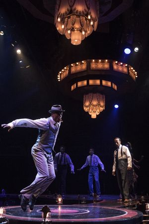 Christopher Broughton (Ensemble) with the cast of JELLY'S LAST JAM at Signature Theatre @ BroadwayWorld Christopher Broughton (Ensemble) with the cast of JELLY'S LAST JAM at Signature Theat Photo