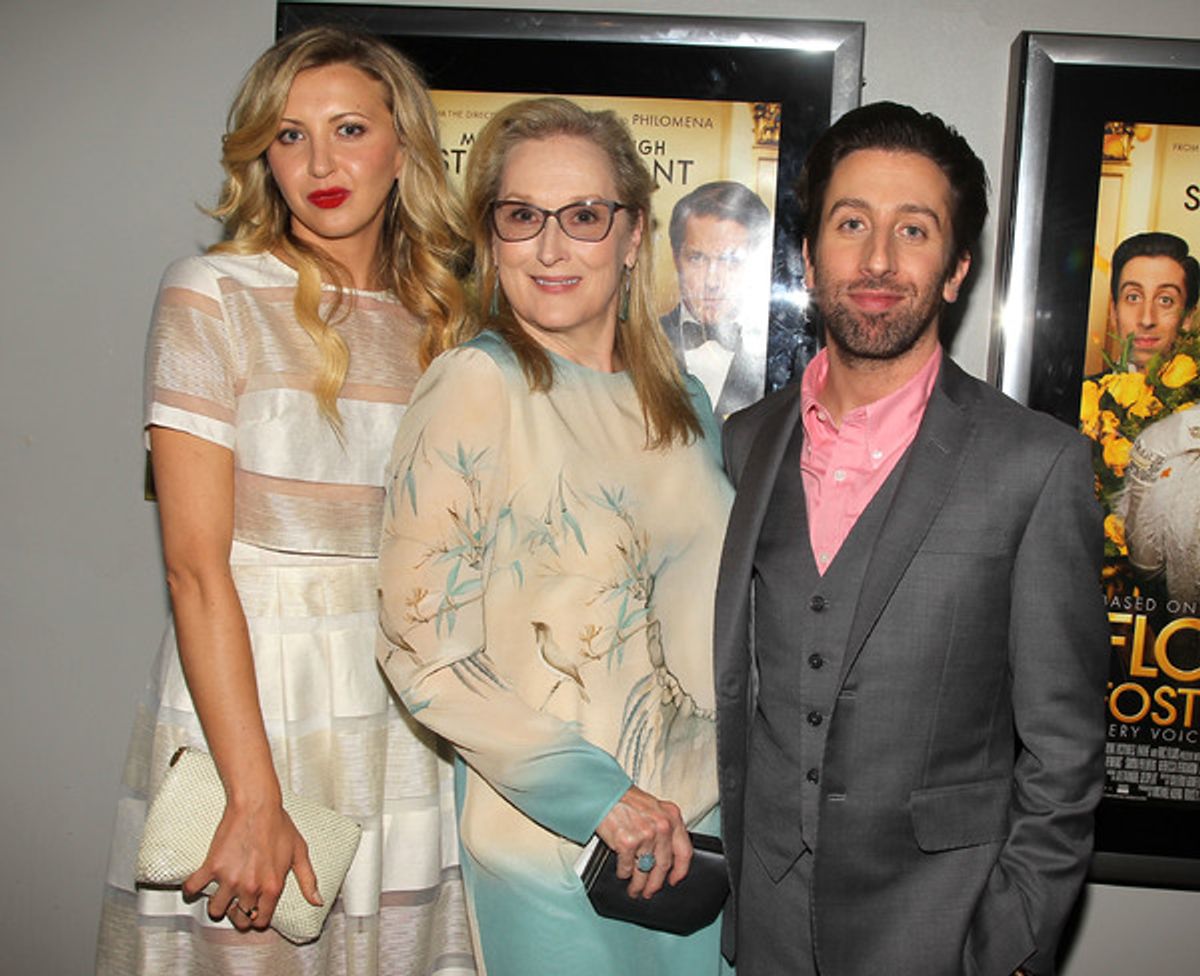 New York, NY -  - 8/9/16 - Paramount Pictures Presents the New York Premiere of ''FLORENCE FOSTER JENKINS''. The film stars Hugh Grant, Meryl Streep, Simon Helberg and Nina Arianda. It is directed by Stephen Frears, and releases in theaters nationwide on  at 