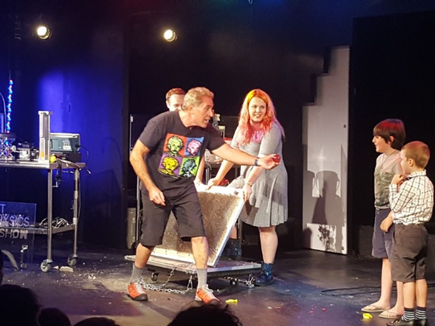 Photo Flash: Iain Armitage Stops By THAT PHYSICS SHOW  Image