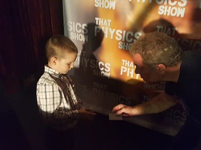 Dave Maiullo with Iain Armitage Photo