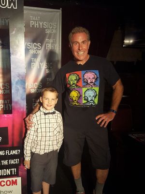 Dave Maiullo with Iain Armitage Photo