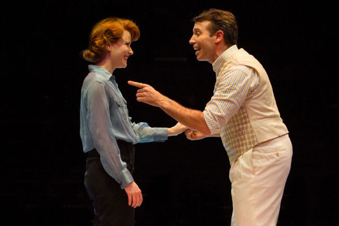 Photo Flash: First Look at Matt Loehr, Kristie Kerwin, HollyAnn Butler and More in NICE WORK IF YOU CAN GET IT at Music Circus  Image