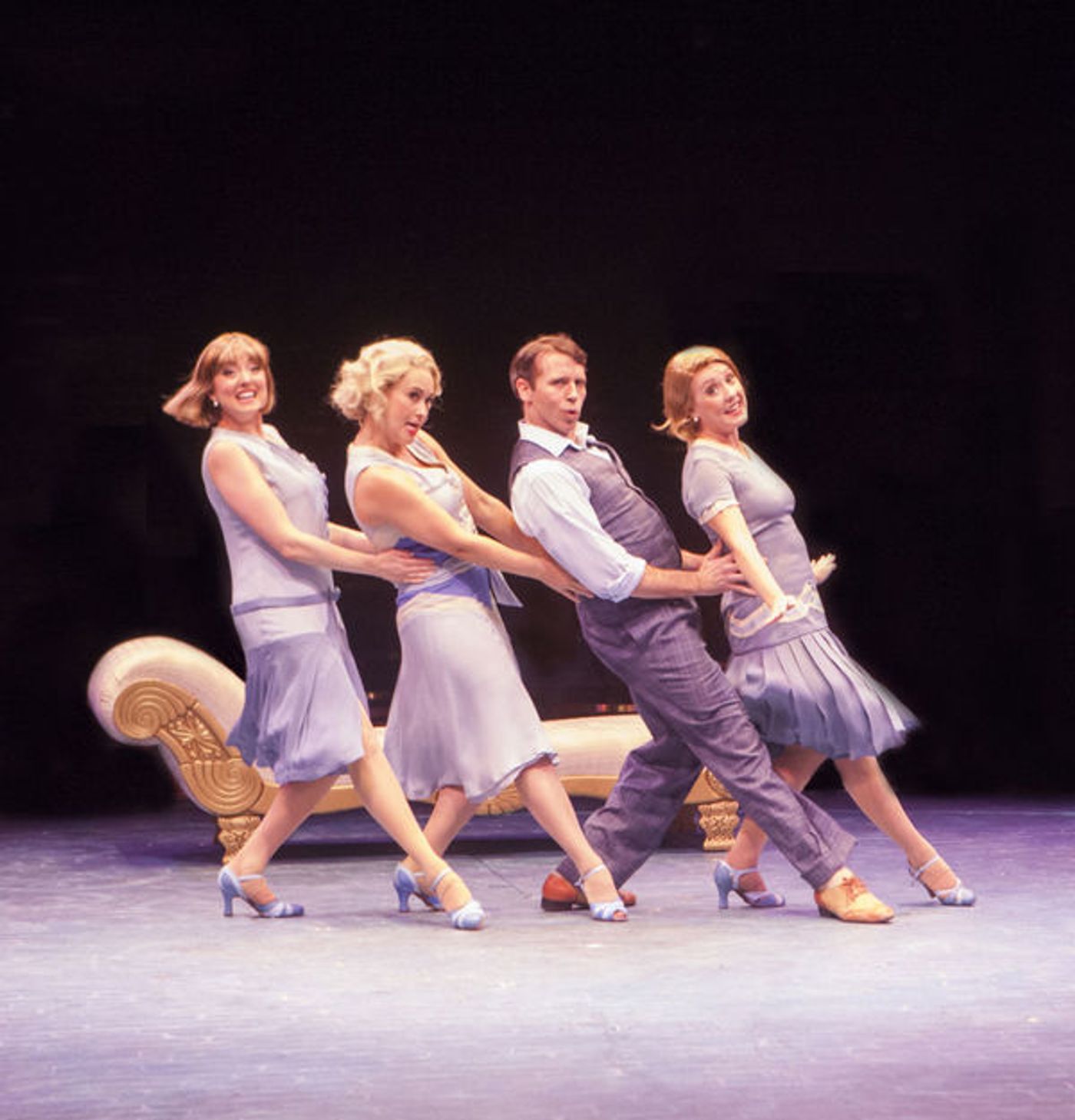 Photo Flash: First Look at Matt Loehr, Kristie Kerwin, HollyAnn Butler and More in NICE WORK IF YOU CAN GET IT at Music Circus  Image