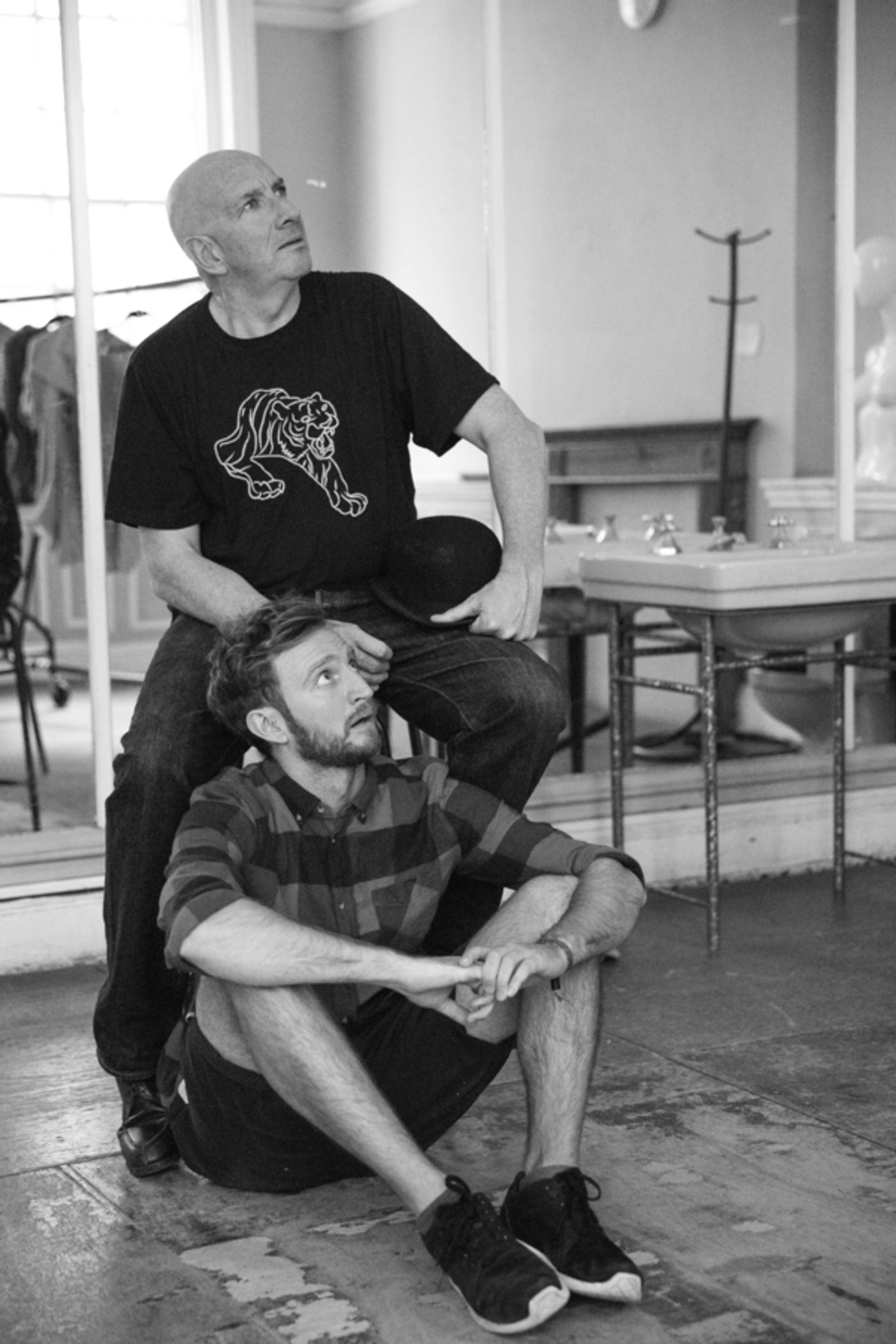 Photo Flash: In Rehearsal With WAITING FOR WAITING FOR GODOT  Image