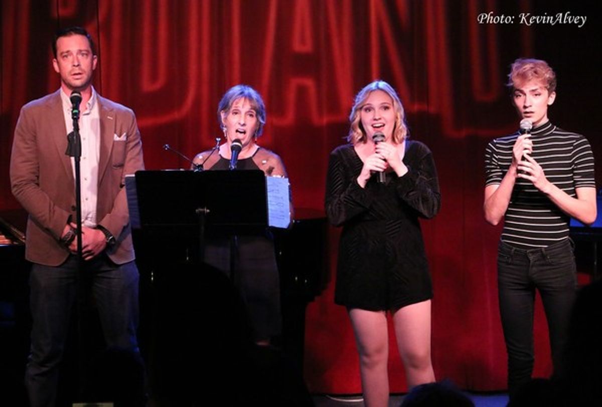 Ryan Andes, Loni Ackerman, Molly Model and Jesse James Keitel at 