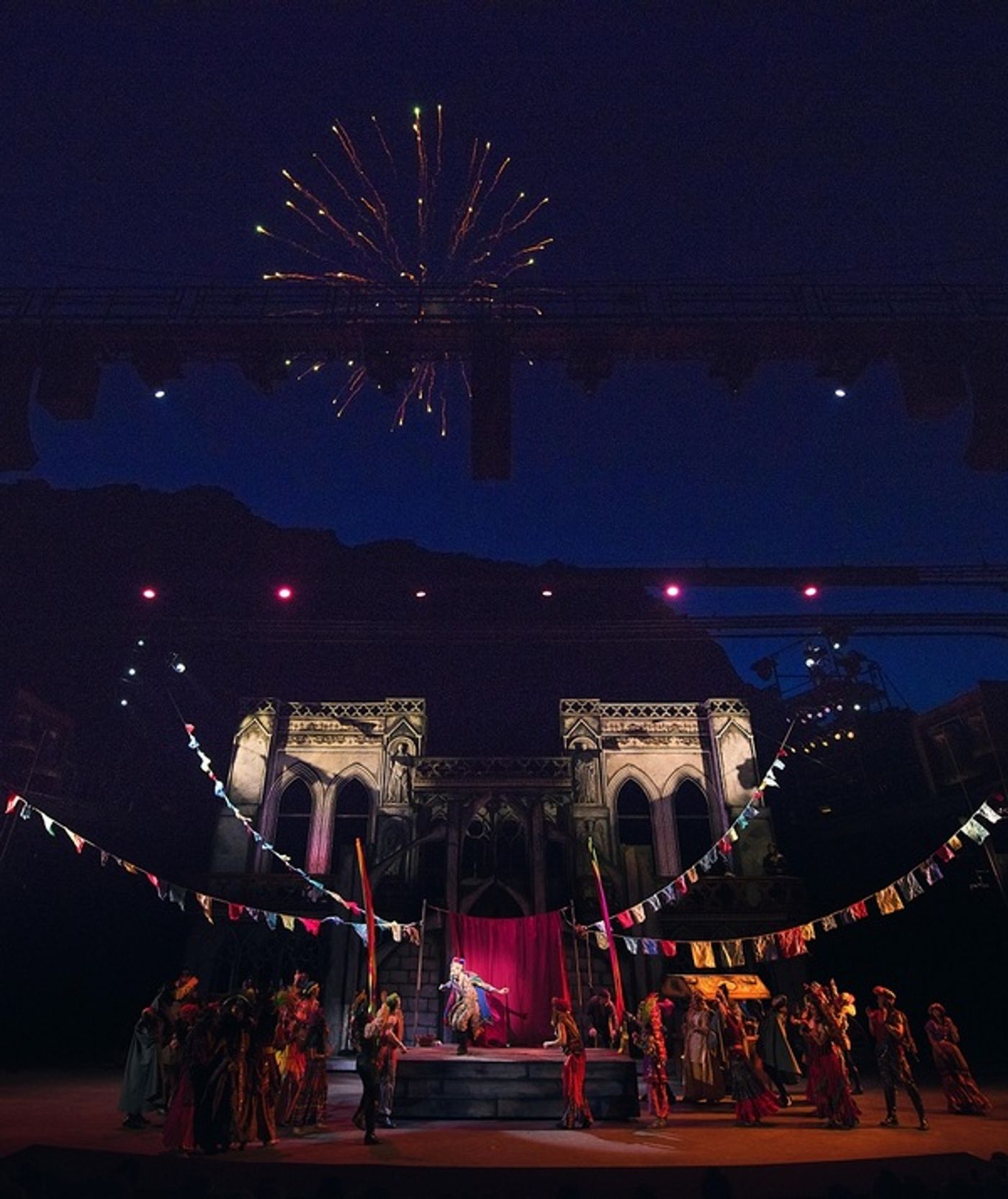 Photo Flash: First Look at THE HUNCHBACK OF NOTRE DAME Outside at Tuacahn Amphitheatre  Image