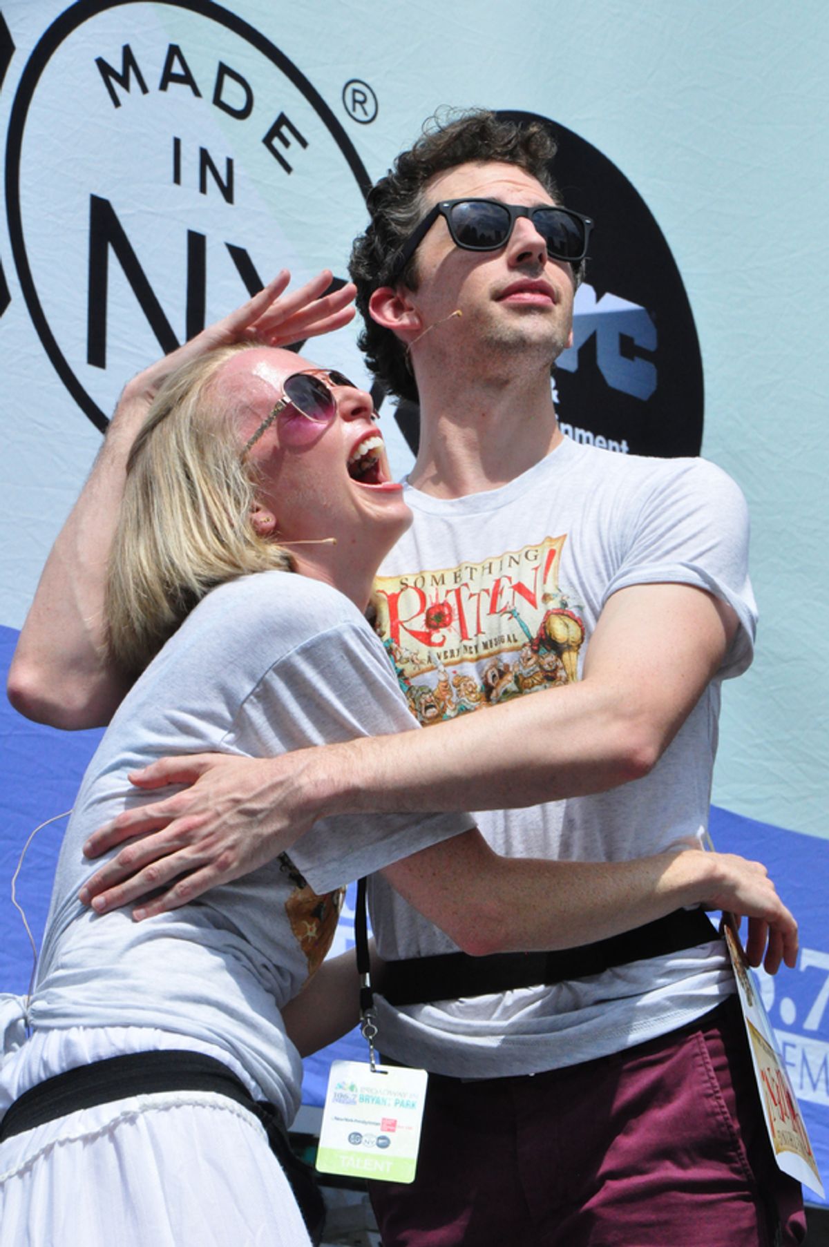 Catherine Brunell and Josh Grisetti at 