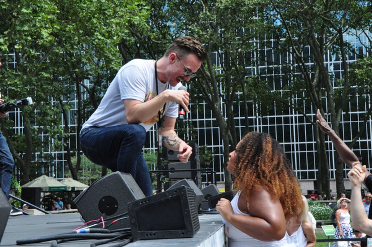 Will Chase and Marisha Wallace at 