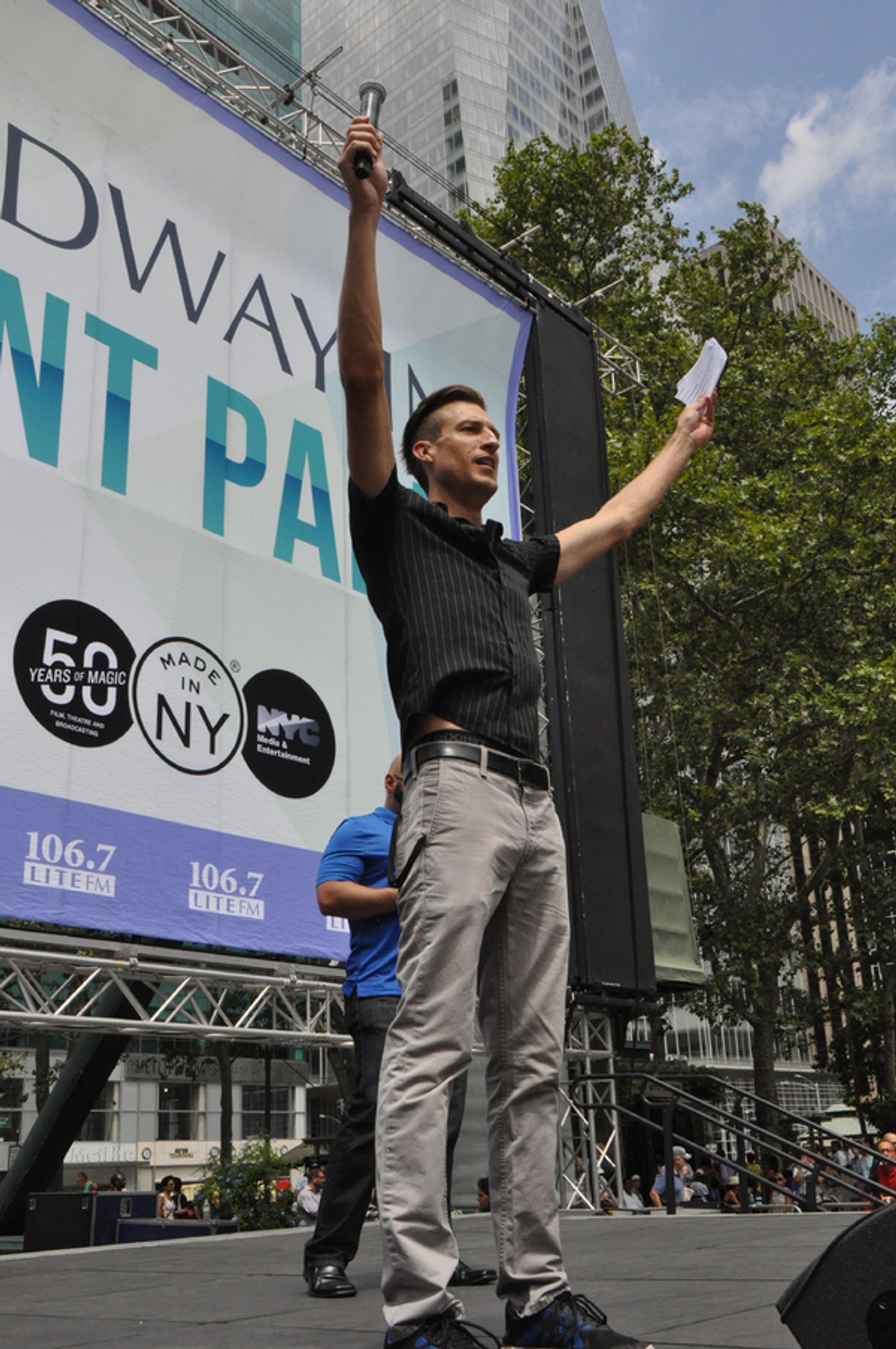 Photo Coverage: Broadway in Bryant Park Presents Casts of PHANTOM OF THE OPERA, SOMETHING ROTTEN AND MORE!  Image