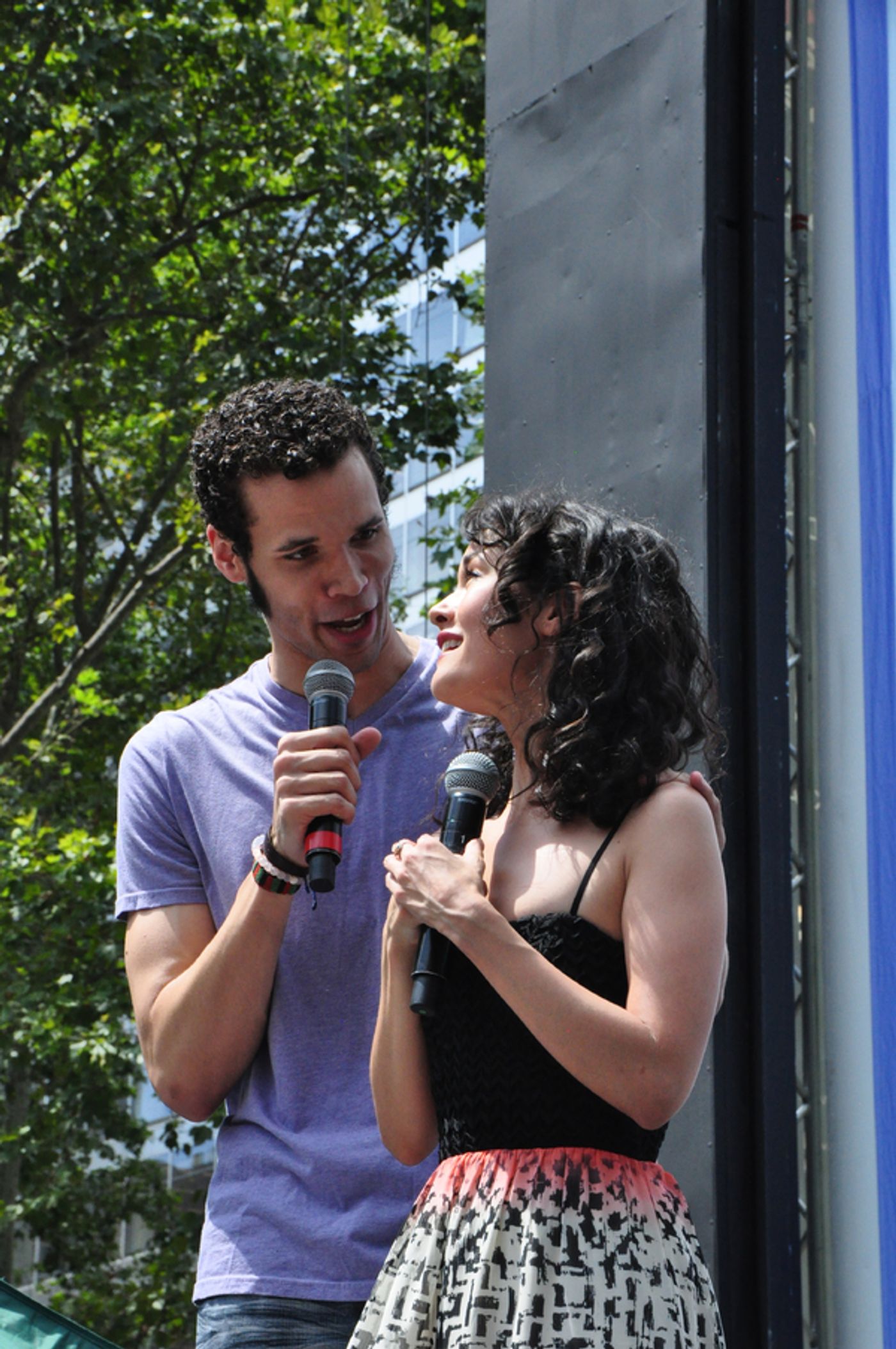Photo Coverage: Broadway in Bryant Park Presents Casts of PHANTOM OF THE OPERA, SOMETHING ROTTEN AND MORE!  Image