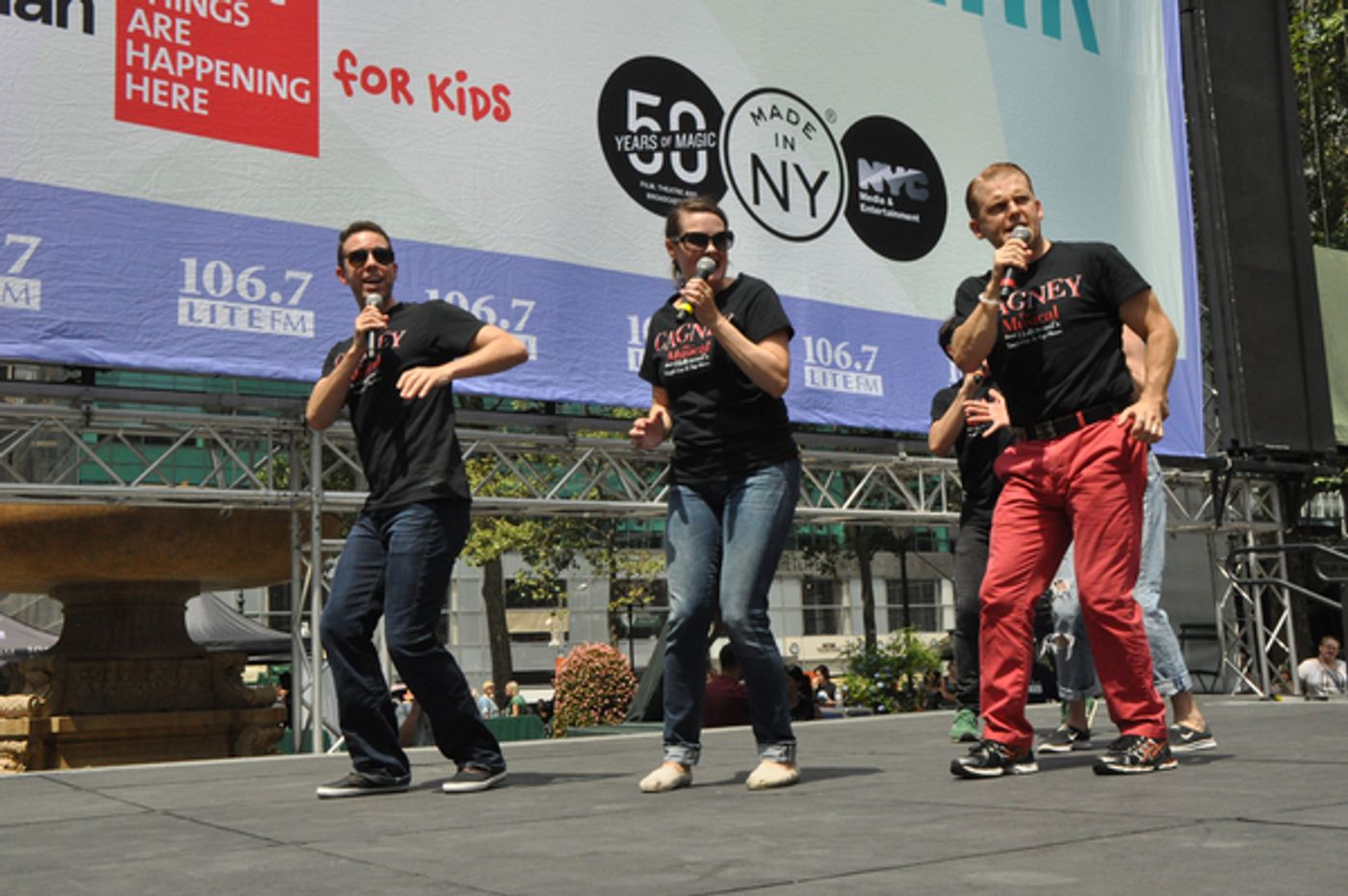 Photo Coverage: Broadway in Bryant Park Presents Casts of PHANTOM OF THE OPERA, SOMETHING ROTTEN AND MORE!  Image