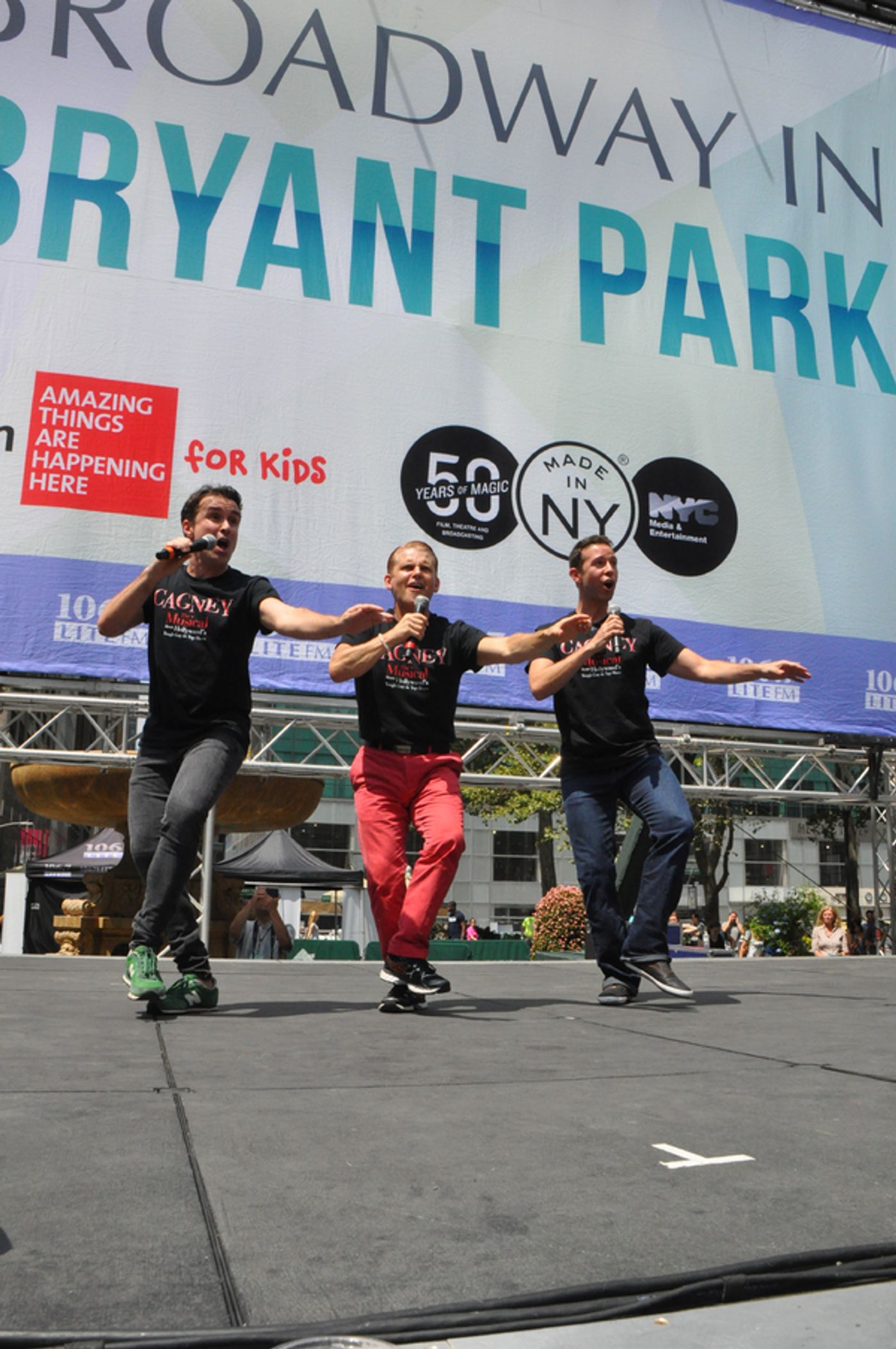 Photo Coverage: Broadway in Bryant Park Presents Casts of PHANTOM OF THE OPERA, SOMETHING ROTTEN AND MORE!  Image