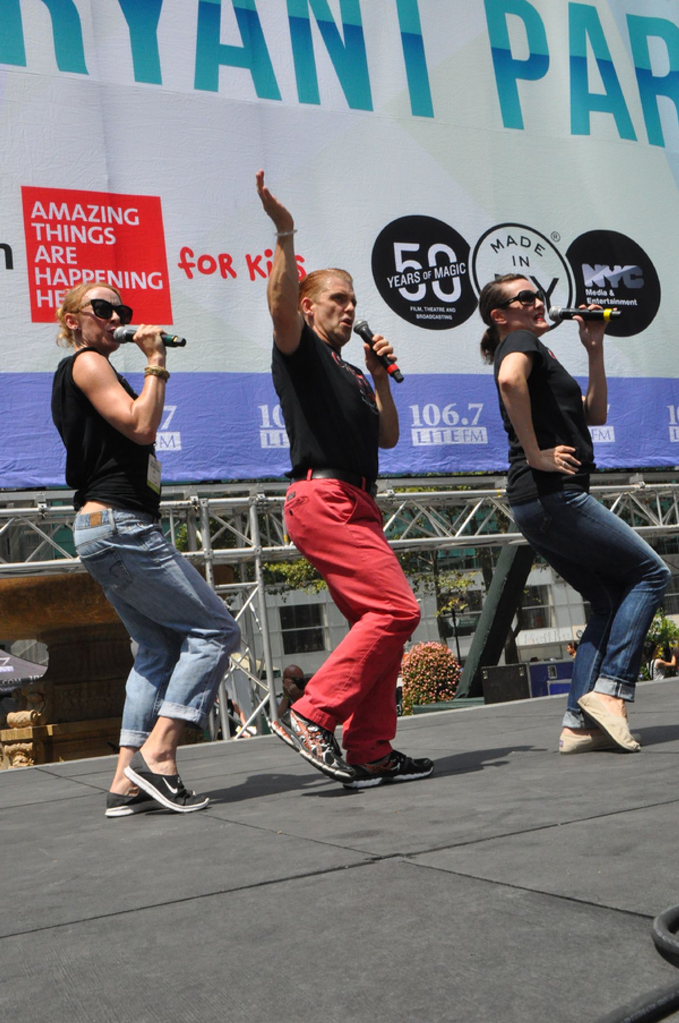 Photo Coverage: Broadway in Bryant Park Presents Casts of PHANTOM OF THE OPERA, SOMETHING ROTTEN AND MORE!  Image