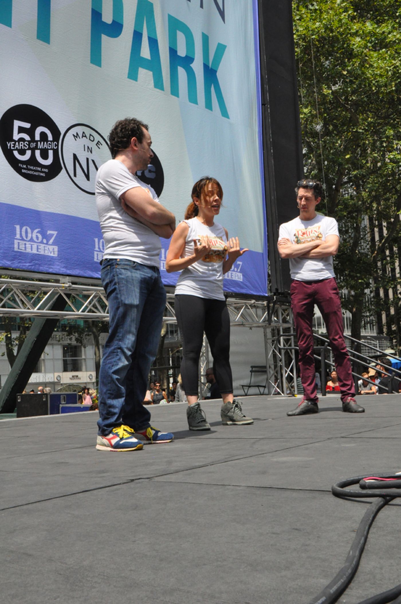 Photo Coverage: Broadway in Bryant Park Presents Casts of PHANTOM OF THE OPERA, SOMETHING ROTTEN AND MORE!  Image