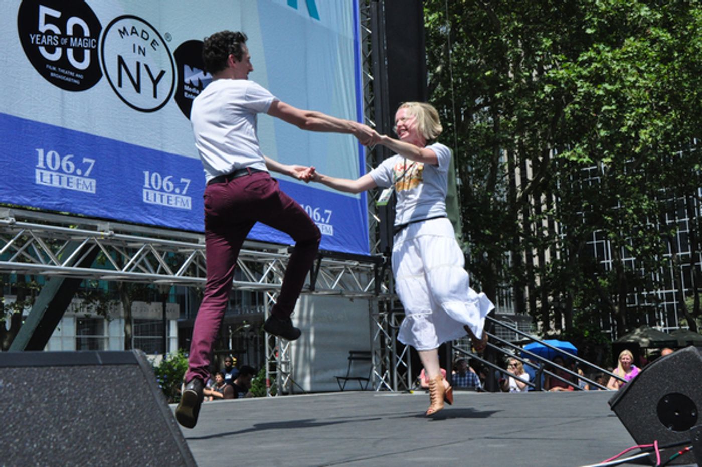 Photo Coverage: Broadway in Bryant Park Presents Casts of PHANTOM OF THE OPERA, SOMETHING ROTTEN AND MORE!  Image