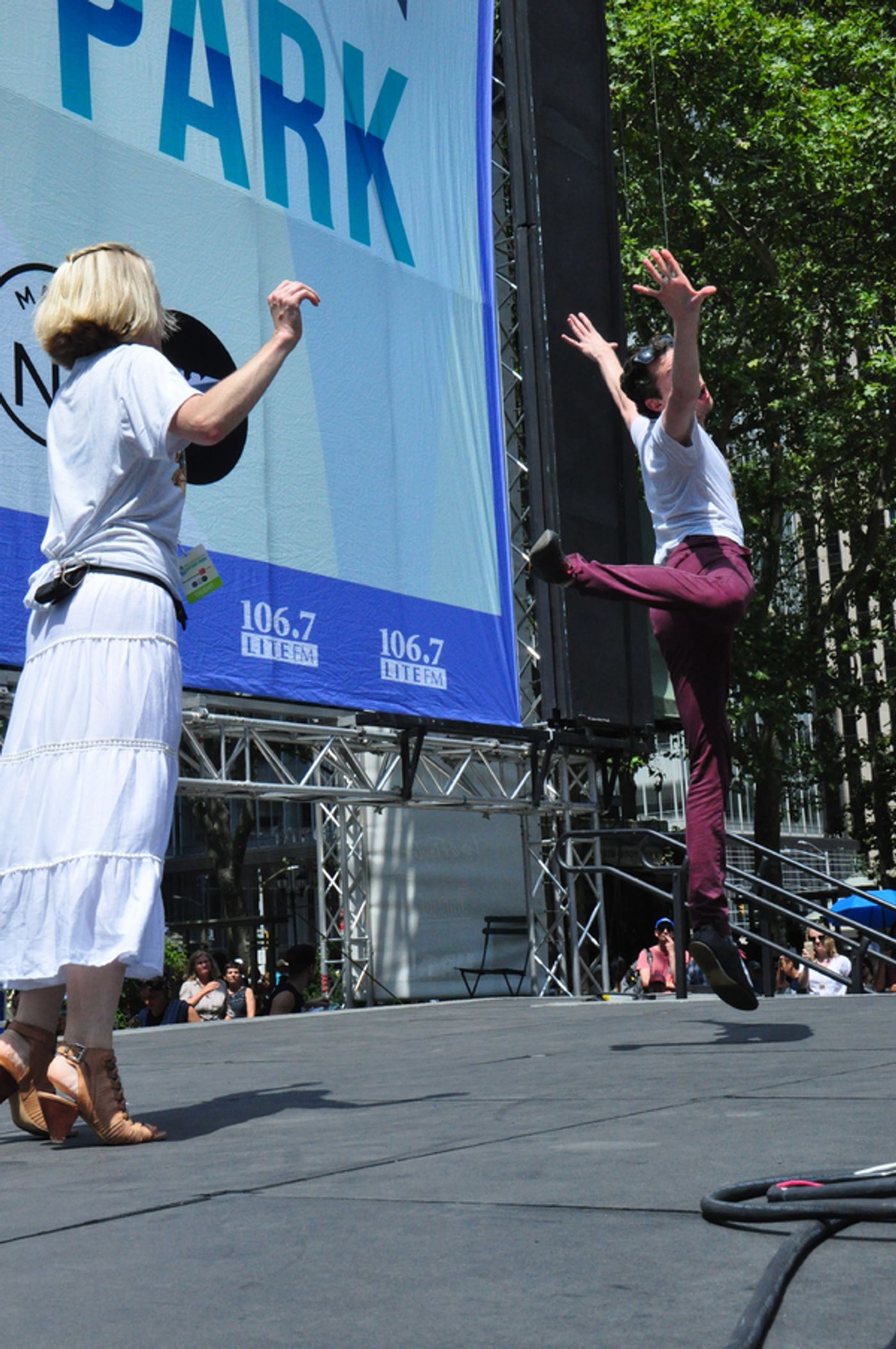 Photo Coverage: Broadway in Bryant Park Presents Casts of PHANTOM OF THE OPERA, SOMETHING ROTTEN AND MORE!  Image