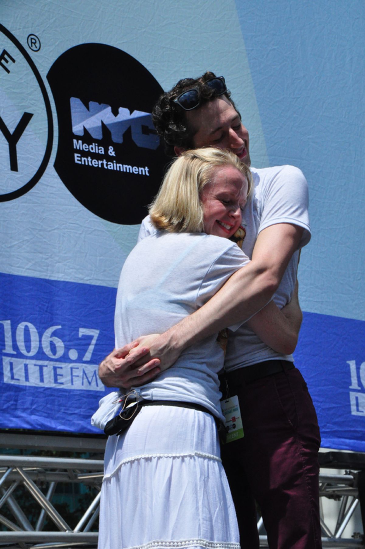 Catherine Brunell and Josh Grisetti at 