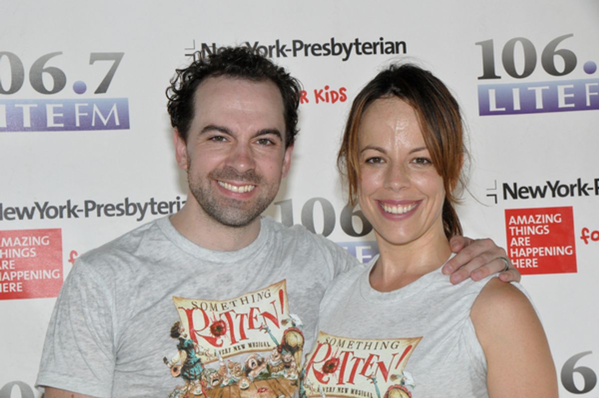 Rob McClure and Leslie Kritzer at 