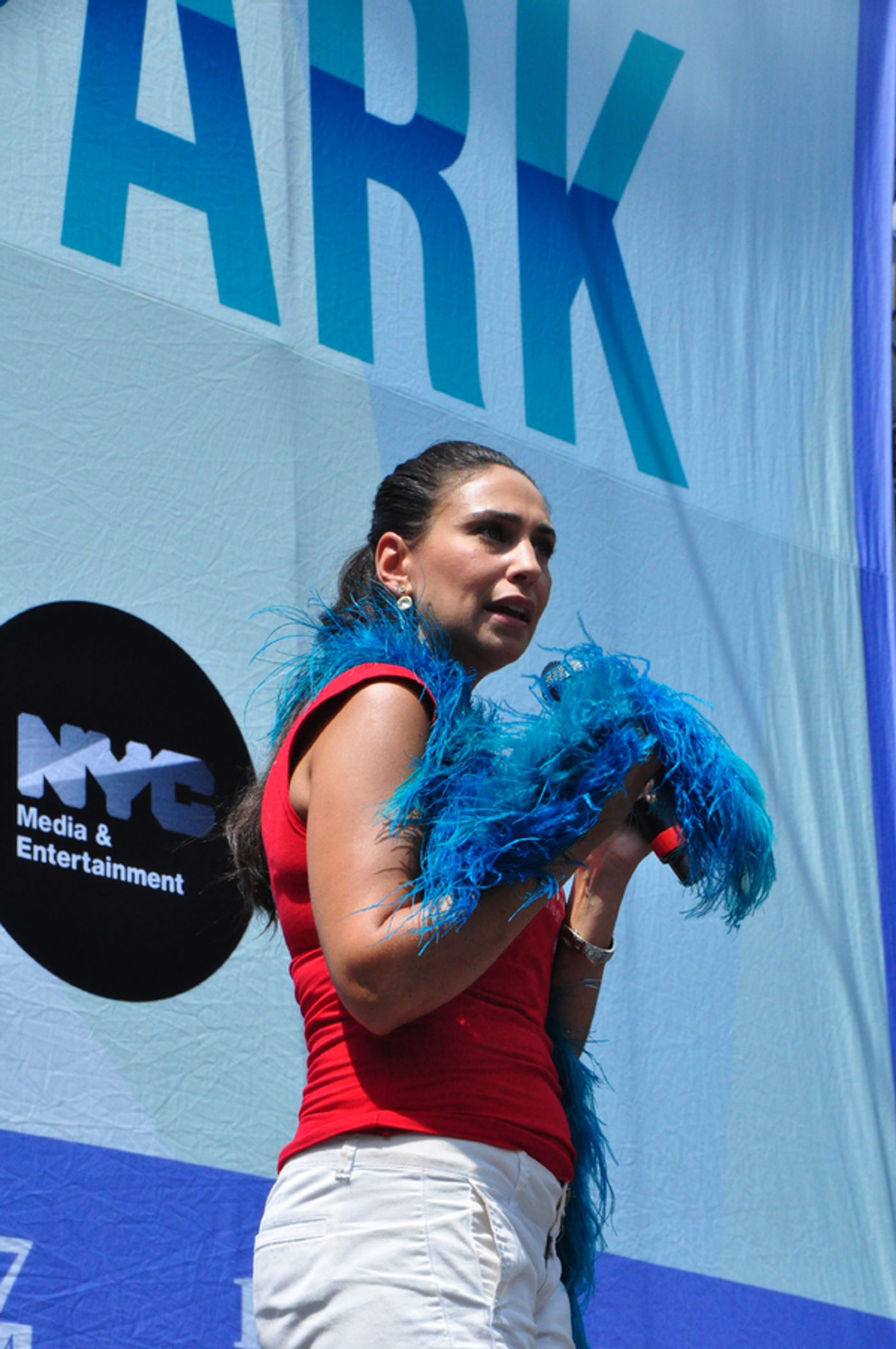 Photo Coverage: Broadway in Bryant Park Presents Casts of PHANTOM OF THE OPERA, SOMETHING ROTTEN AND MORE!  Image