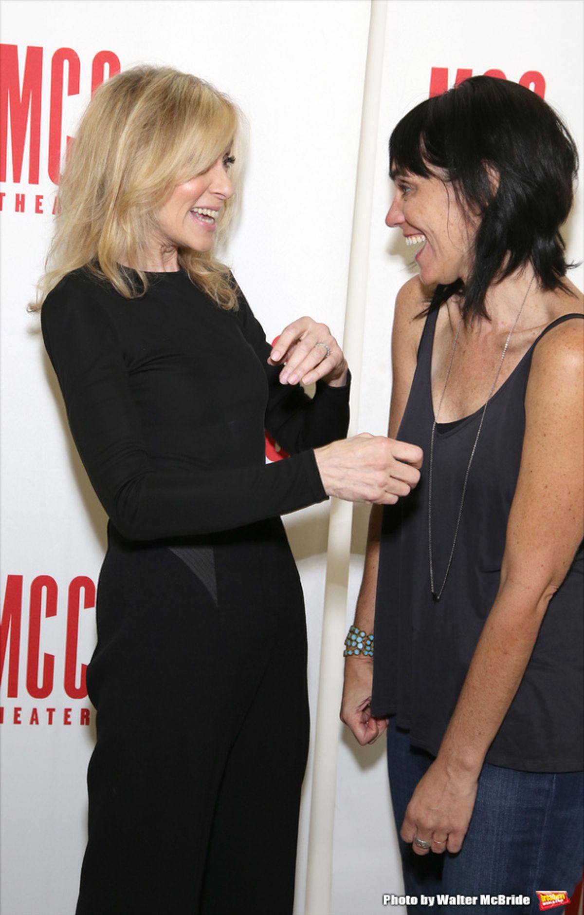 Judith Light and Leigh Silverman at 